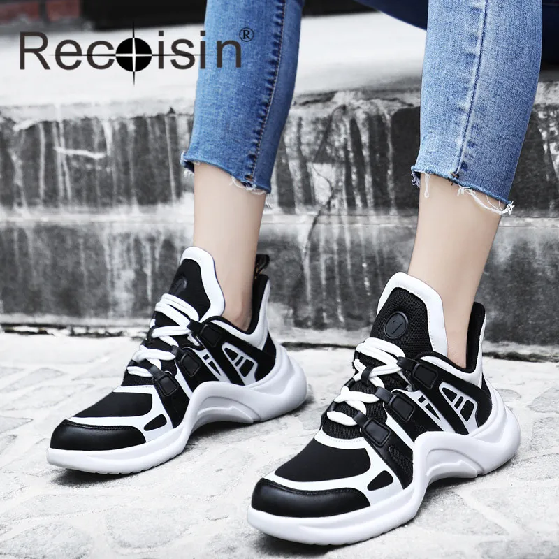 RECOISIN 2019 Spring Sneakers Women Casual Shoes Basket Flats Female Platform Shoes Woman Trainers Chaussure Femme creepers
RECOISIN 2019 Spring Sneakers Women Casual Shoes Basket Flats Female Platform Shoes Woman Trainers Chaussure Femme creepers