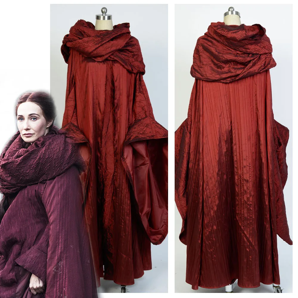 GoT Game of Thrones Costume Melisandre Costume Dress Cloak Adult Women Halloween Carnival Party Cosplay Costume Custom Made
GoT Game of Thrones Costume Melisandre Costume Dress Cloak Adult Women Halloween Carnival Party Cosplay Costume Custom Made