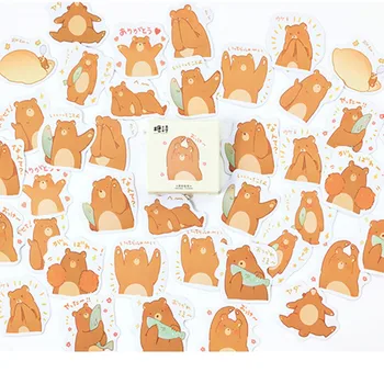 Candy poetry 45 pcs/pack cute bear mini paper diary sticker Scrapbooking Decoration label Wholesale
Candy poetry 45 pcs/pack cute bear mini paper diary sticker Scrapbooking Decoration label Wholesale