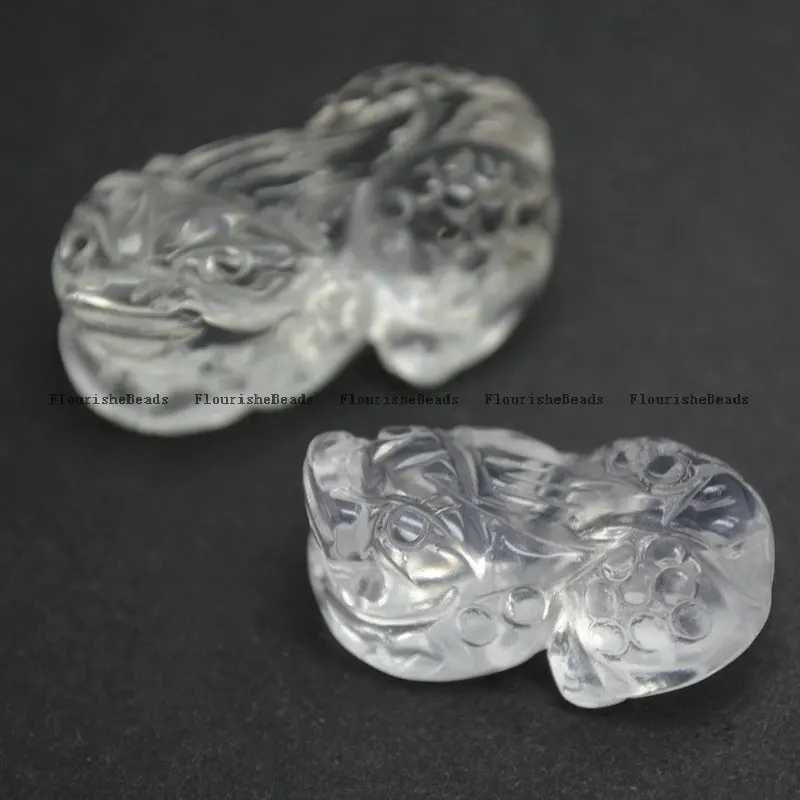 Small Size Natural Clera Crystal Quartz Carved Pixiu Stone Pendant Jewelry Necklace Supplies
Small Size Natural Clera Crystal Quartz Carved Pixiu Stone Pendant Jewelry Necklace Supplies