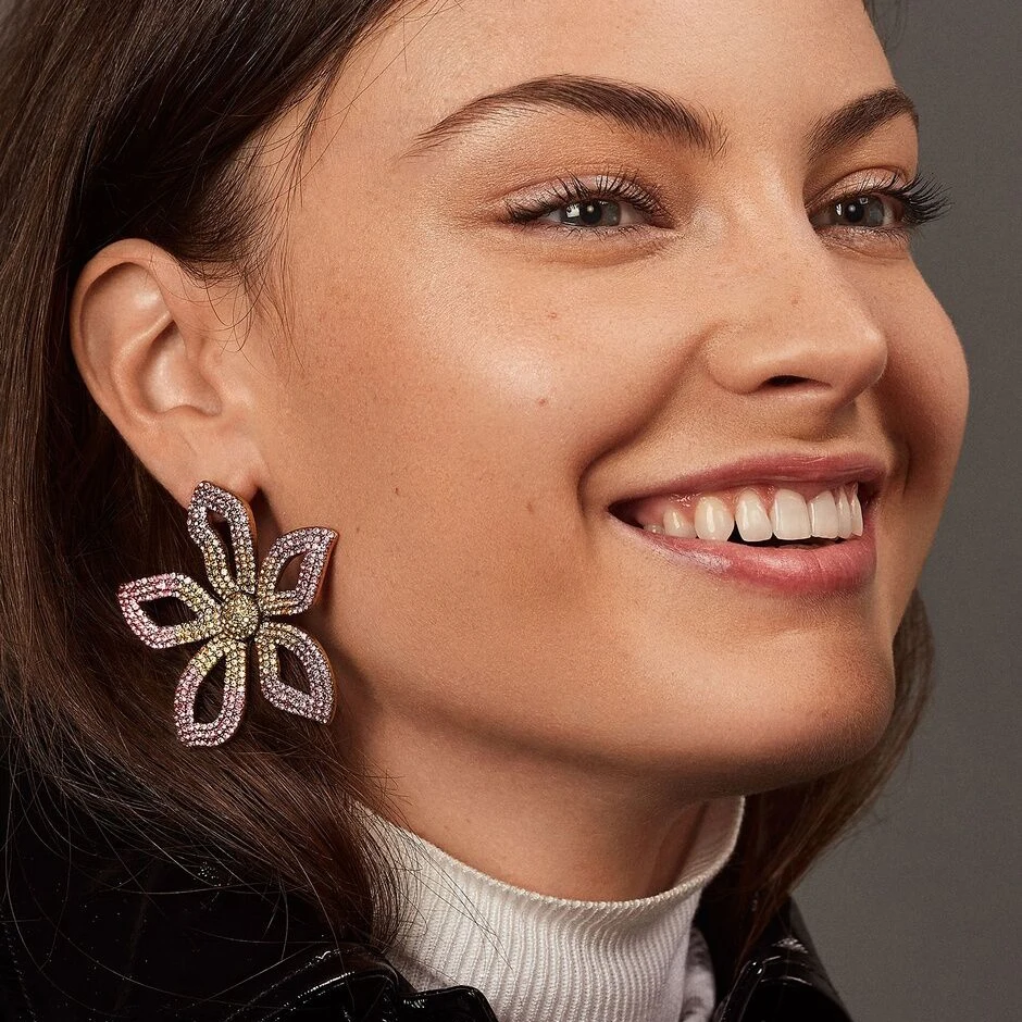 Best lady New Luxury Flower Star Drop Earrings for Women Brand Design Glass Crystal Shiny Wedding Statement Earrings Party Gifts
Best lady New Luxury Flower Star Drop Earrings for Women Brand Design Glass Crystal Shiny Wedding Statement Earrings Party Gifts
