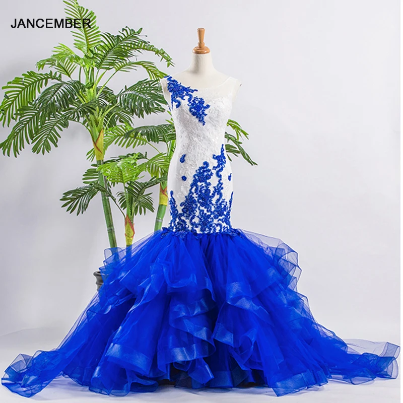 J66430 jancember blue mermaid evening dress 2020 with train spoon collar appliques lace long prom dresses abiye gece elbisesi
J66430 jancember blue mermaid evening dress 2020 with train spoon collar appliques lace long prom dresses abiye gece elbisesi