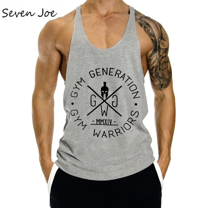 Seven Joe New Gyms Tank Tops Mens Bodybuilding Clothes Fitness Men Singlet Sleeveless Cotton Workout Stringer Gyms Shirts
Seven Joe New Gyms Tank Tops Mens Bodybuilding Clothes Fitness Men Singlet Sleeveless Cotton Workout Stringer Gyms Shirts