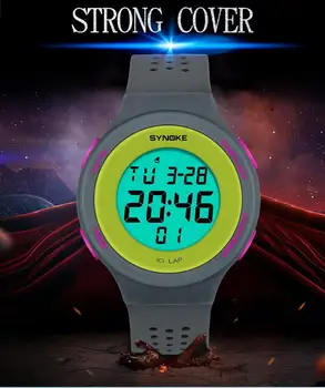 SYNOKE Brand New Men LED Digital Military Watch 50M Waterproof Sports Women Watches Fashion Outdoor Wristwatches Relogio
SYNOKE Brand New Men LED Digital Military Watch 50M Waterproof Sports Women Watches Fashion Outdoor Wristwatches Relogio