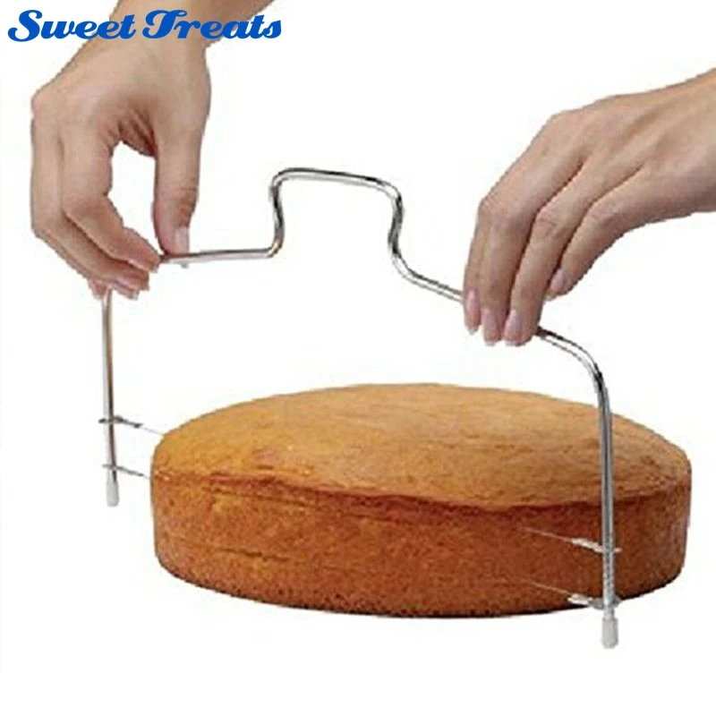 Sweettreats Adjustable Kitchen Accessories Baking Tools Stainless Steel Wire DIY Cake Slicer Level Leveler Slices Cutter Tool
Sweettreats Adjustable Kitchen Accessories Baking Tools Stainless Steel Wire DIY Cake Slicer Level Leveler Slices Cutter Tool