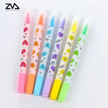 6pcs/lot cute Marker pen office school supplies stationery material escolar papelaria school Kawaii supplies
6pcs/lot cute Marker pen office school supplies stationery material escolar papelaria school Kawaii supplies