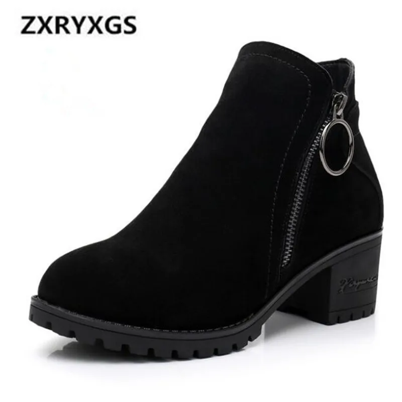 2018 New Autumn/Winter Boots Women Shoes Fashion Matte Cow Leather Boots Casual Comfort Women Boots Non-slip Warm Ankle Boots
2018 New Autumn/Winter Boots Women Shoes Fashion Matte Cow Leather Boots Casual Comfort Women Boots Non-slip Warm Ankle Boots