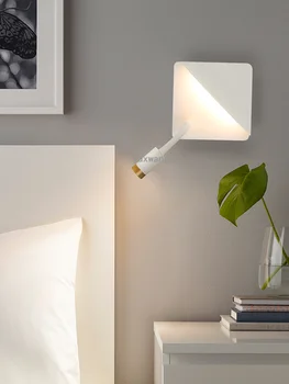 Nordic simple Wall Lamp Bedroom Bedside wall light for home deco Modern Study Background Wall sconces with Switch
Nordic simple Wall Lamp Bedroom Bedside wall light for home deco Modern Study Background Wall sconces with Switch