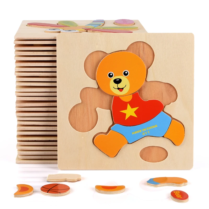 Baby Wooden Puzzles Toys Cute Cartoon Animal Intelligence Board Tangram Shape Jigsaw Toddler Early Educational Toys For Children
Baby Wooden Puzzles Toys Cute Cartoon Animal Intelligence Board Tangram Shape Jigsaw Toddler Early Educational Toys For Children