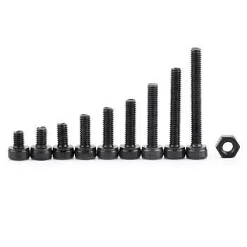 280Pcs/Box M3 Crews Nuts Alloy Cap Head Hex Socket Bolt Screw Nut Metric Machine Fastener Assortment Hardware Set
280Pcs/Box M3 Crews Nuts Alloy Cap Head Hex Socket Bolt Screw Nut Metric Machine Fastener Assortment Hardware Set
