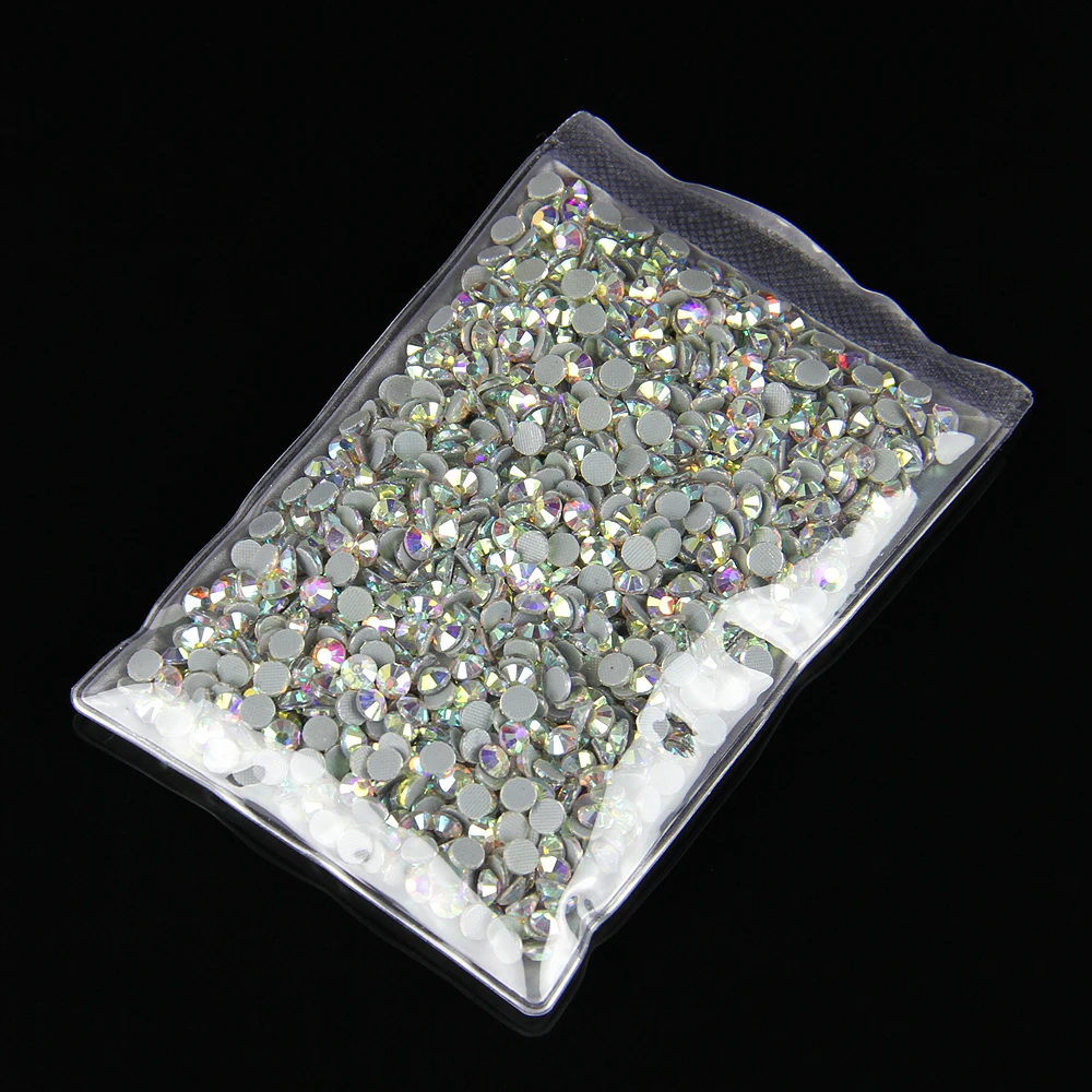 

200Gross SS16 3.8-4.0 mm AB Color Crystal DMC Flatback Hot Fix Rhinestone Glass Strass Hotfix Rhinestones