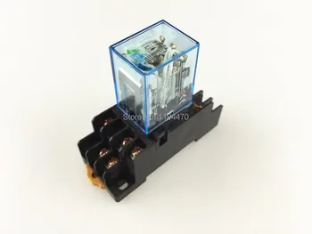 10 sets/Lot Coil Power Relay MY3NJ 110V AC Miniature Relay 3NO 3NC 11 Pins 5A 240VAC MY3N-J HH53P With PYF11A Socket Base
10 sets/Lot Coil Power Relay MY3NJ 110V AC Miniature Relay 3NO 3NC 11 Pins 5A 240VAC MY3N-J HH53P With PYF11A Socket Base