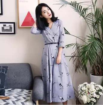 Vintage 50s60s Women's Three Quarter Sleeve Dress Big Sisters Hepburn Fashion Party Dress
Vintage 50s60s Women's Three Quarter Sleeve Dress Big Sisters Hepburn Fashion Party Dress