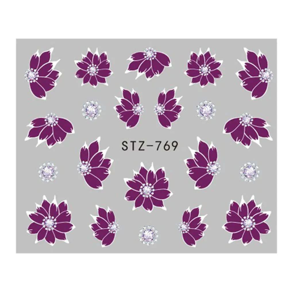 2018 TOP 1 Sheet Flower Nail Decal Plant Nail Art Transfer Sticker Nail Wraps Accessories DIY Decals 
2018 TOP 1 Sheet Flower Nail Decal Plant Nail Art Transfer Sticker Nail Wraps Accessories DIY Decals