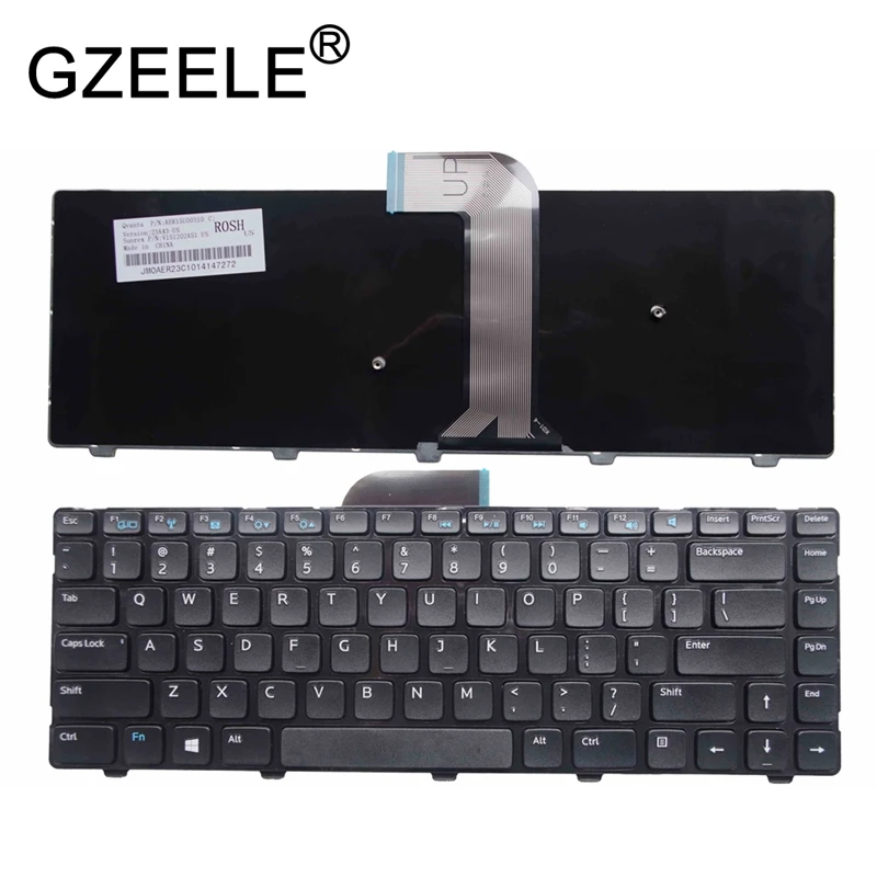 GZEELE New For Dell Inspiron 14 14R 3421 5421 Vostro 2421 14 3437 14R 5437 15Z-5523 M431R MP-12F7 Keyboard US QWERTY English
GZEELE New For Dell Inspiron 14 14R 3421 5421 Vostro 2421 14 3437 14R 5437 15Z-5523 M431R MP-12F7 Keyboard US QWERTY English
