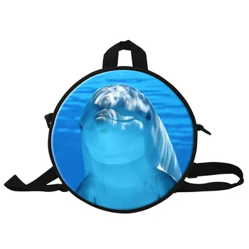 Preppy Style Girls School Bags Dolphin Print Round 9 inch Round Backpack For Kids Baby Kindergarten Shoulder Book Bag Mochilas
Preppy Style Girls School Bags Dolphin Print Round 9 inch Round Backpack For Kids Baby Kindergarten Shoulder Book Bag Mochilas