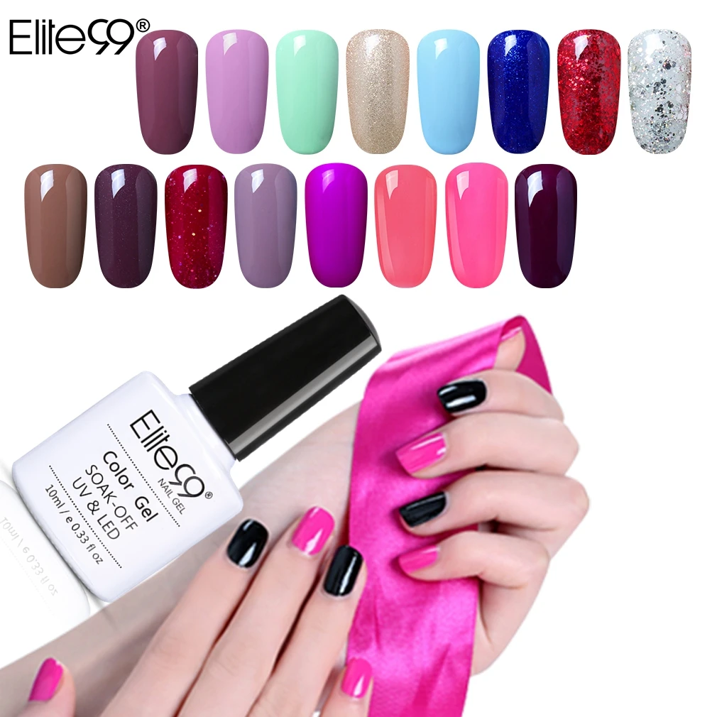 Elite99 Pure Color UV Gel Nail Polish Hybrid Nails Soak-Off Varnish Semi Permanent Top Base Coat Nail Art Manicure Gel Polish
Elite99 Pure Color UV Gel Nail Polish Hybrid Nails Soak-Off Varnish Semi Permanent Top Base Coat Nail Art Manicure Gel Polish