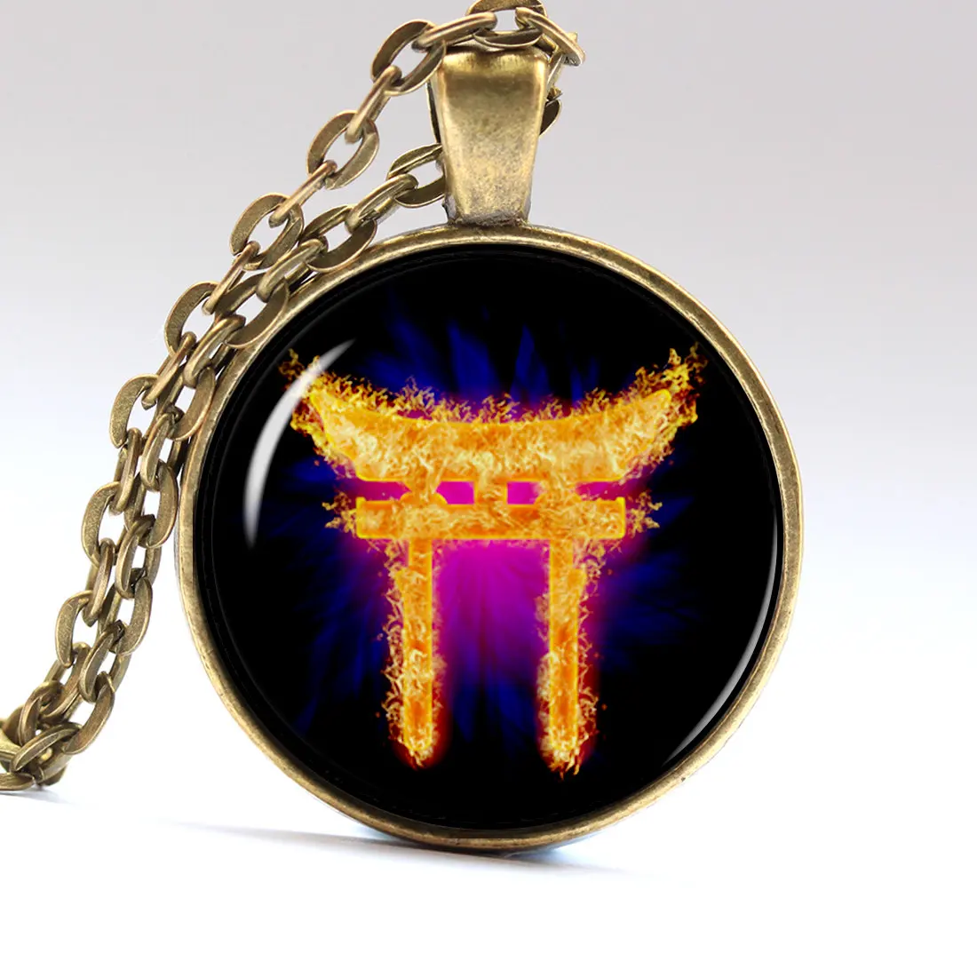 New Arrival Shinto Art Picture Necklace Torii Glass Dome Pendant Buddhism Jewelry Shinto Choker Necklace Creative Gift
New Arrival Shinto Art Picture Necklace Torii Glass Dome Pendant Buddhism Jewelry Shinto Choker Necklace Creative Gift