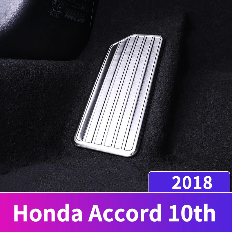 Stainless Steel Car Left Foot Rest Pedal Plate Cover Non-Slip Pad Protection Trim Sticker For Honda Accord 10th 2018 Accessories
Stainless Steel Car Left Foot Rest Pedal Plate Cover Non-Slip Pad Protection Trim Sticker For Honda Accord 10th 2018 Accessories
