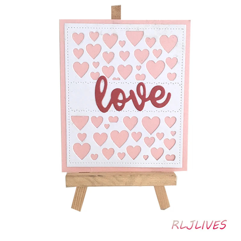 RLJLIVES Heart Frame Metal Cutting Dies Stencils for DIY Scrapbooking album Decorative Embossing DIY Paper Cards
RLJLIVES Heart Frame Metal Cutting Dies Stencils for DIY Scrapbooking album Decorative Embossing DIY Paper Cards