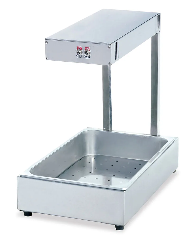 Commercial Electric French Fry Deep Display Warmer Dump Station Heat Lamp Food grade stainless steel 110v/220v
Commercial Electric French Fry Deep Display Warmer Dump Station Heat Lamp Food grade stainless steel 110v/220v