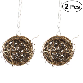 2Pcs Willow Branch Ball Durable Small Nontoxic Portative Rattan Ball for Parrot Chewing Small Animals
2Pcs Willow Branch Ball Durable Small Nontoxic Portative Rattan Ball for Parrot Chewing Small Animals