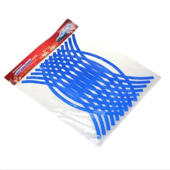 New 18 Strips Wheel Stickers Motorcycle Car Shinning Cool Accessories Tire Reflective Rim Tape Decal Sale 1x31cm Adhesive Films
New 18 Strips Wheel Stickers Motorcycle Car Shinning Cool Accessories Tire Reflective Rim Tape Decal Sale 1x31cm Adhesive Films