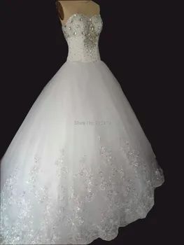 free shipping luxury crystal beading shinning beading strapless sweetheart bride wedding dresses 2017 new style real picture
free shipping luxury crystal beading shinning beading strapless sweetheart bride wedding dresses 2017 new style real picture