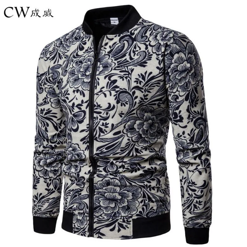 2018 Autumn Fashion Linen Jacket Men Hip Hop Large Size Flowers Pilot Bomber Jacket Coat Men's Printing Jackets EUR Size S-2XL
2018 Autumn Fashion Linen Jacket Men Hip Hop Large Size Flowers Pilot Bomber Jacket Coat Men's Printing Jackets EUR Size S-2XL