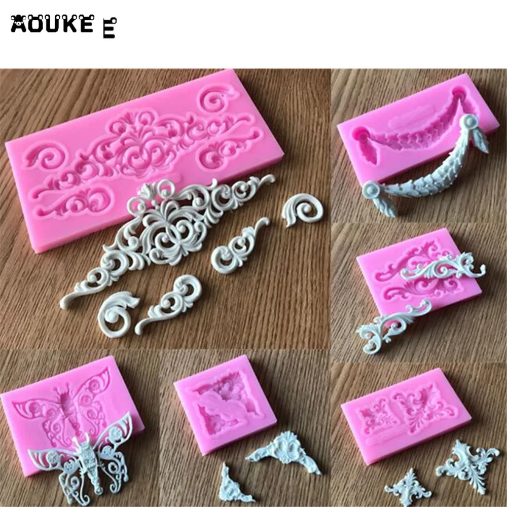 Beautiful Shape Fondant Cake Silicone Mold DIY Cake Decorating Baking Tools Candy Chocolate Cake Molds Biscuits Pastry Mould
Beautiful Shape Fondant Cake Silicone Mold DIY Cake Decorating Baking Tools Candy Chocolate Cake Molds Biscuits Pastry Mould