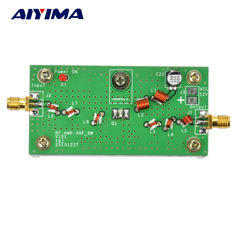 6W VHF Power Amplifier Finish Board For FM Transmitter RF Radio Ham With Heatsink
6W VHF Power Amplifier Finish Board For FM Transmitter RF Radio Ham With Heatsink