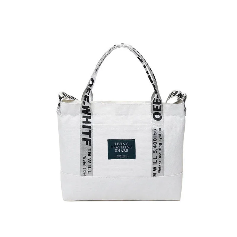 2019 Fashion Solid Color Letter Pattern Shoulder Bag Women High Quality New Canvas Messenger Bag Large Capacity Girl Handbag
2019 Fashion Solid Color Letter Pattern Shoulder Bag Women High Quality New Canvas Messenger Bag Large Capacity Girl Handbag
