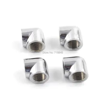 New Siliver Color 4Pcs 90 degree compression fittings nozzle G1/4 thread water cooling computer Free
New Siliver Color 4Pcs 90 degree compression fittings nozzle G1/4 thread water cooling computer Free