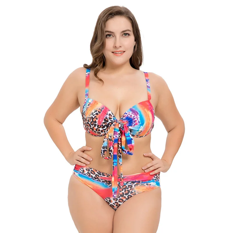 Women Print Floral Bikini Swimsuit Beach Wear Sexy Plus Size Low waist Swimwear Two-piece Gather Large Size Bathing suit
Women Print Floral Bikini Swimsuit Beach Wear Sexy Plus Size Low waist Swimwear Two-piece Gather Large Size Bathing suit