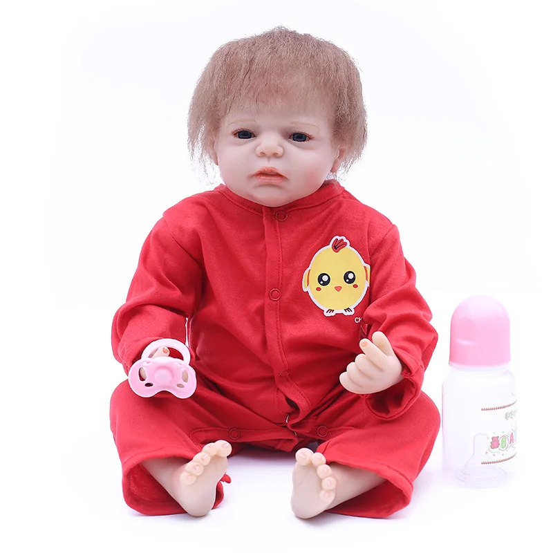 Bebes reborn newborn baby girl boy dolls 20"50cm silicone reborn baby dolls cotton body child gift doll toys real alive true
Bebes reborn newborn baby girl boy dolls 20"50cm silicone reborn baby dolls cotton body child gift doll toys real alive true