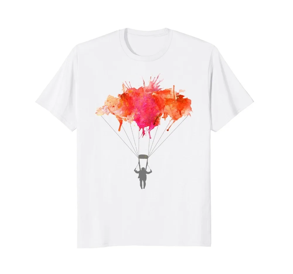 Tops Summer Cool Funny Skydiving T-Shirt, Skydiving Gifts. Watercolor Art Summer Tee Shirt
Tops Summer Cool Funny Skydiving T-Shirt, Skydiving Gifts. Watercolor Art Summer Tee Shirt