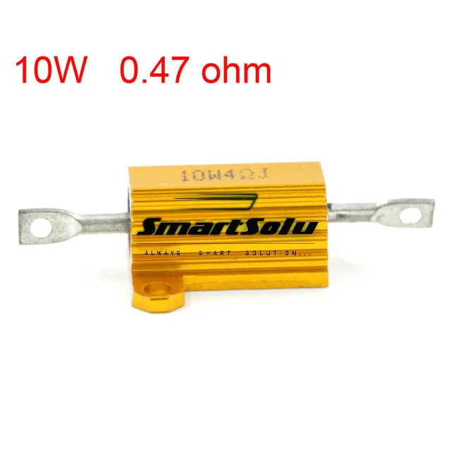 Free Shipping 10pcs 10 Watt 0.47 Ohm 5% Aluminum Housed Wirewound Power Resistor Gold Tone
Free Shipping 10pcs 10 Watt 0.47 Ohm 5% Aluminum Housed Wirewound Power Resistor Gold Tone
