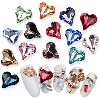 Blingbling Glass Heart 10pcs/Lot 8*9mm Stone Nail Charms 3D Jewelry Diamond Nail Art Cellphone Charm Decoration Rhinestones
Blingbling Glass Heart 10pcs/Lot 8*9mm Stone Nail Charms 3D Jewelry Diamond Nail Art Cellphone Charm Decoration Rhinestones