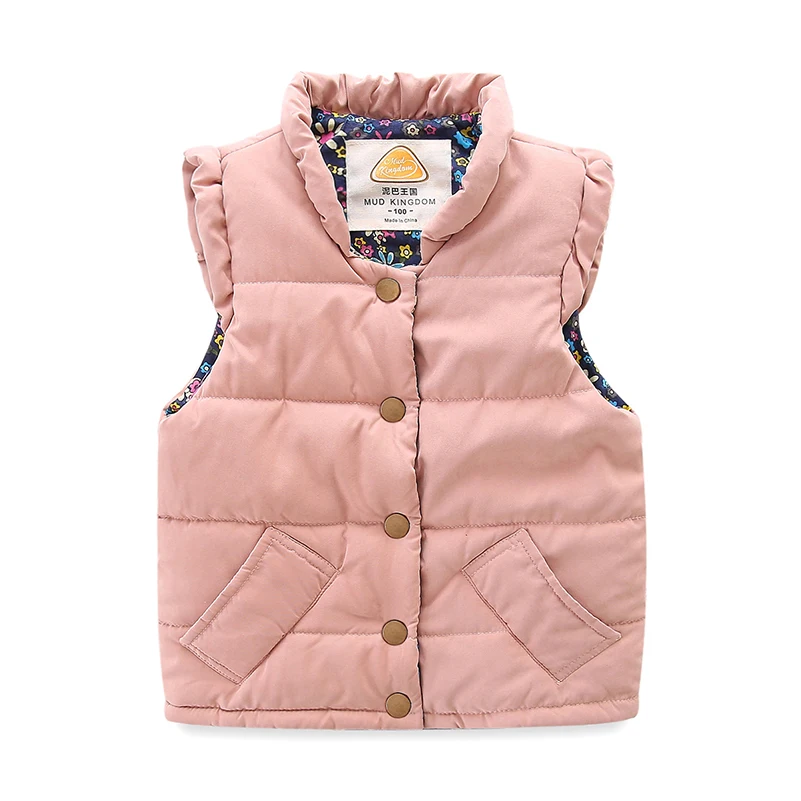 Mudkingdom Toddler Girls Vests Fly Sleeveless Button Closure Coats Winter Warm Kids Jacket Childrens Clothes
Mudkingdom Toddler Girls Vests Fly Sleeveless Button Closure Coats Winter Warm Kids Jacket Childrens Clothes