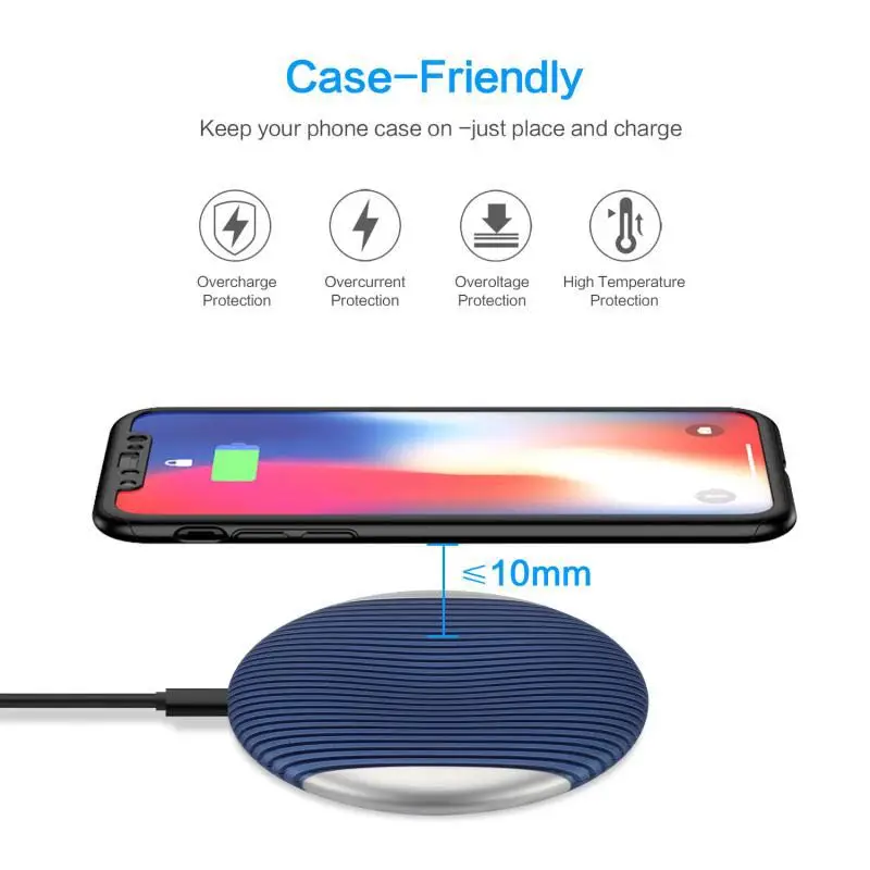 10W quick fast charger s7 s6 edge galaxy s8 plus samsung Qi Wireless Charger For iPhone 8 plus x for all smart phone charging
10W quick fast charger s7 s6 edge galaxy s8 plus samsung Qi Wireless Charger For iPhone 8 plus x for all smart phone charging