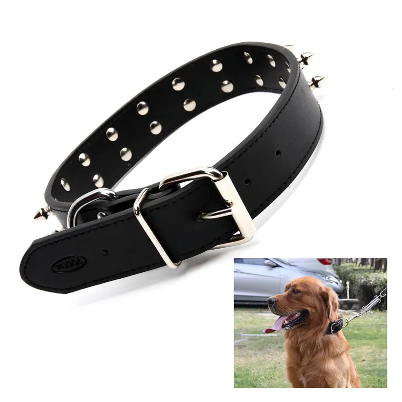 Sharp Spiked Studded Leather Black Dog Collars Pitbull Bulldog Big Dog Collar Adjustable For Medium Large Dogs Boxer S M
Sharp Spiked Studded Leather Black Dog Collars Pitbull Bulldog Big Dog Collar Adjustable For Medium Large Dogs Boxer S M