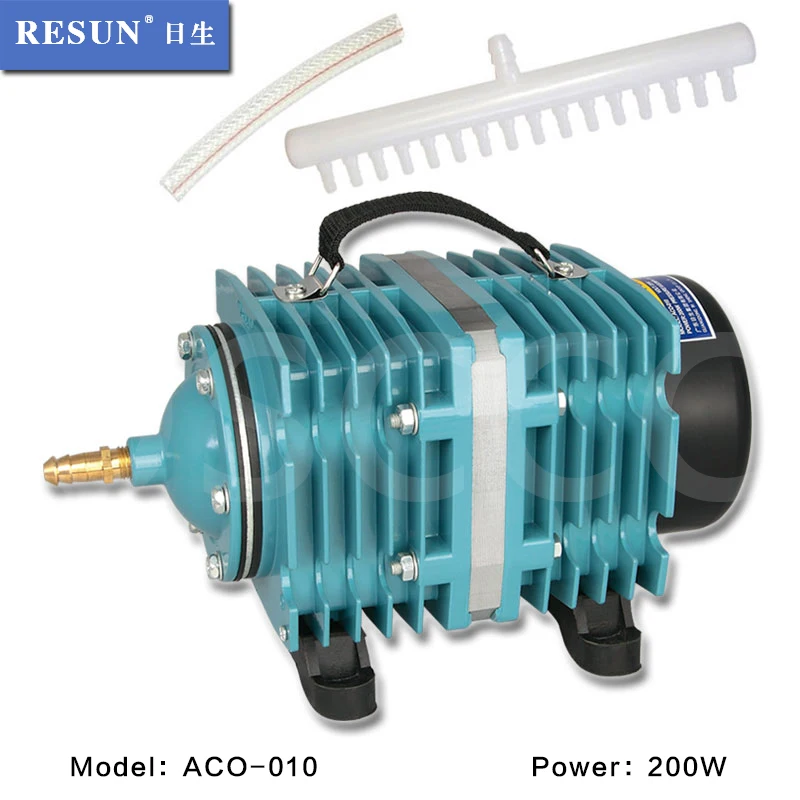 Resun ACO-010 High Quality 200W 0.135m3min Aquarium Fish Tank Pond Electromagnetic Air Compressor Pump.Koi pond air
Resun ACO-010 High Quality 200W 0.135m3min Aquarium Fish Tank Pond Electromagnetic Air Compressor Pump.Koi pond air