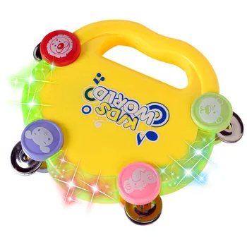 Handle Music Rattle Ring with Colorful Lights Musical Hand Jingle Bell Music toys Toy Musical Instrument(1206)
Handle Music Rattle Ring with Colorful Lights Musical Hand Jingle Bell Music toys Toy Musical Instrument(1206)