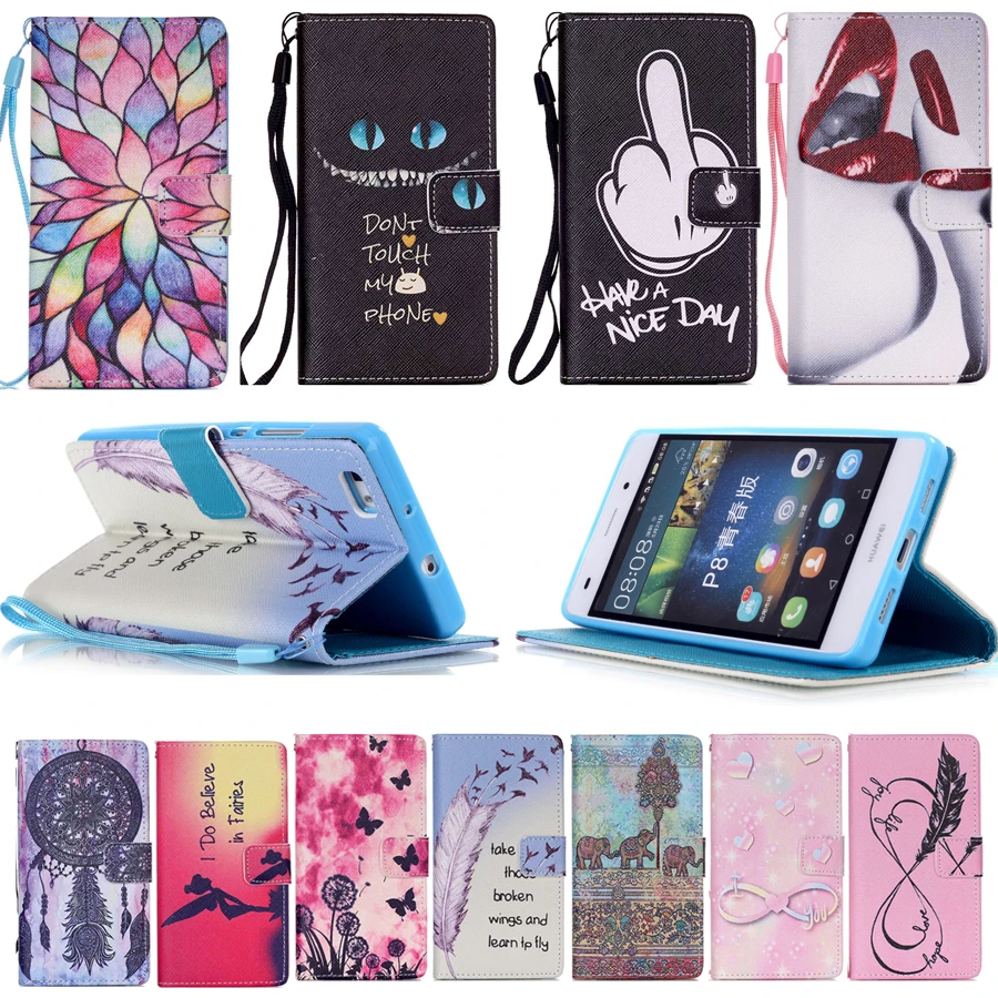 Hand rope Stand Cover Fingers smiling lipstick pattern Flip Wallet Fundas Para Celulares For Huawei Ascend P8 Lite / P8mini case
Hand rope Stand Cover Fingers smiling lipstick pattern Flip Wallet Fundas Para Celulares For Huawei Ascend P8 Lite / P8mini case