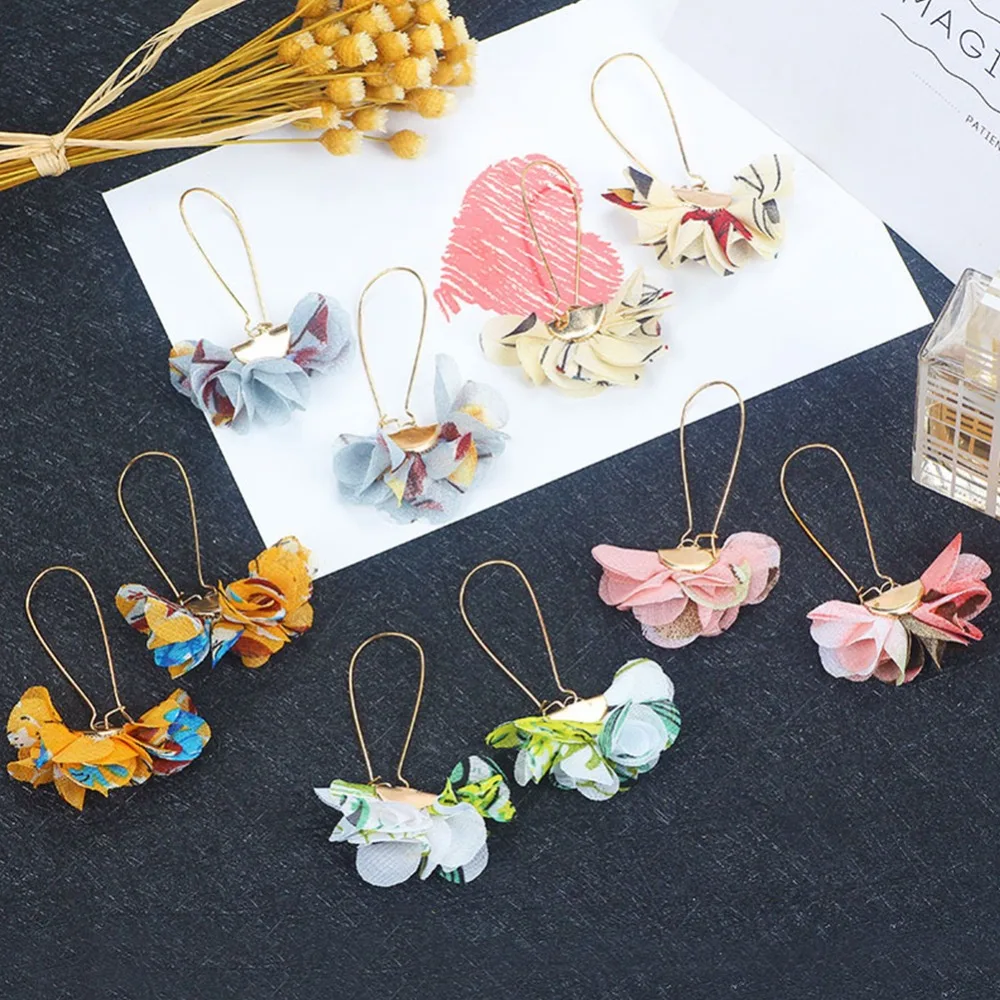 5 colors New Korean Jewelry Beautiful Boho Flower Fabrics Petals Pendant Drop Earrings for Women Gift #274091
5 colors New Korean Jewelry Beautiful Boho Flower Fabrics Petals Pendant Drop Earrings for Women Gift #274091