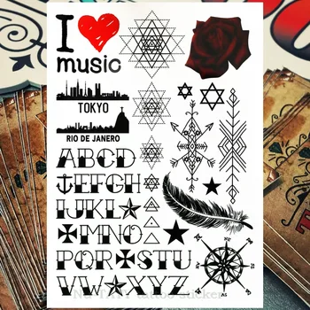 Nu-TATY Cartoon flower feather Temporary Tattoo Body Art, 21*15cm Flash Tattoo Stickers, Waterproof Fake Henna Tatto Sticker
Nu-TATY Cartoon flower feather Temporary Tattoo Body Art, 21*15cm Flash Tattoo Stickers, Waterproof Fake Henna Tatto Sticker