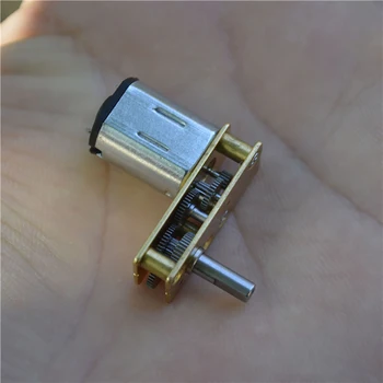 7-Shaped N20 Micro Geared Motor All Metal Gear DC3V 87RPM 0.03A 0.1kg.cm Deceleration Electric Machinery
7-Shaped N20 Micro Geared Motor All Metal Gear DC3V 87RPM 0.03A 0.1kg.cm Deceleration Electric Machinery