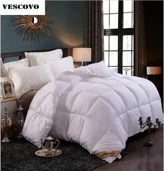 VESCOVO new white/pink/beige warm winter quilt goose down comforter feather duvet insert
VESCOVO new white/pink/beige warm winter quilt goose down comforter feather duvet insert