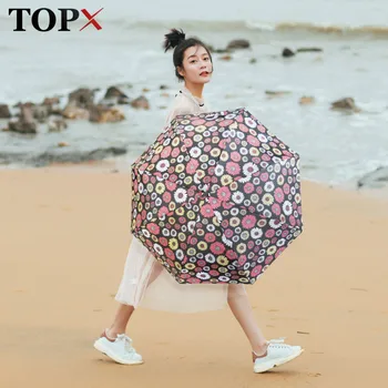 Creative Flower Automatic Umbrella Rain Women 3Folding Men Durable Strong Colourful Umbrellas Kids Rainy Sunny Fashion Umbrella
Creative Flower Automatic Umbrella Rain Women 3Folding Men Durable Strong Colourful Umbrellas Kids Rainy Sunny Fashion Umbrella