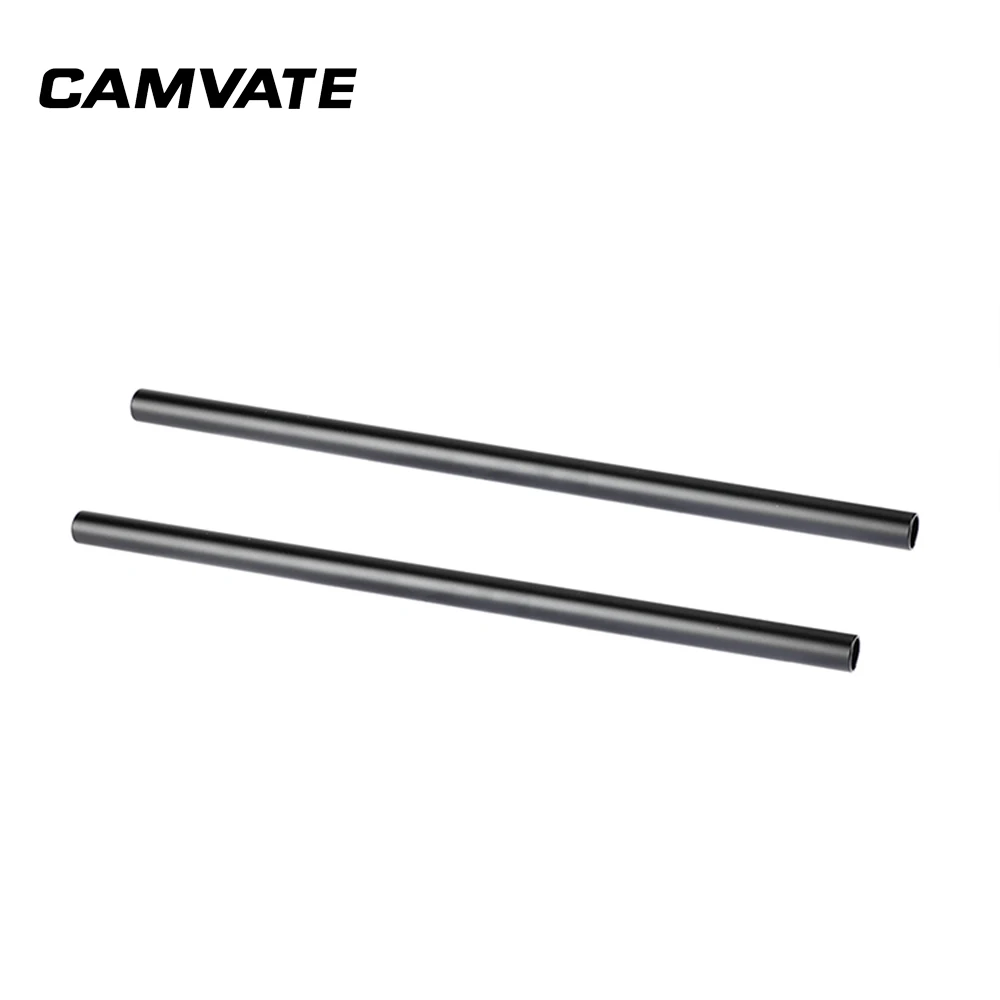 CAMVATE Threaded 15mm Aluminum Rod Set 350mm Long For DSLR Camera Cage Rig (A Pair) C2075
CAMVATE Threaded 15mm Aluminum Rod Set 350mm Long For DSLR Camera Cage Rig (A Pair) C2075